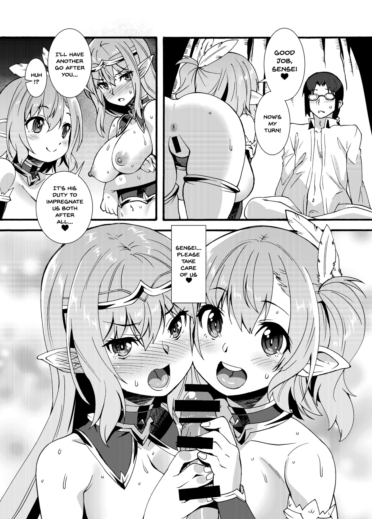 Hentai Manga Comic-Lewd Elf Tanbouki 2-Read-26